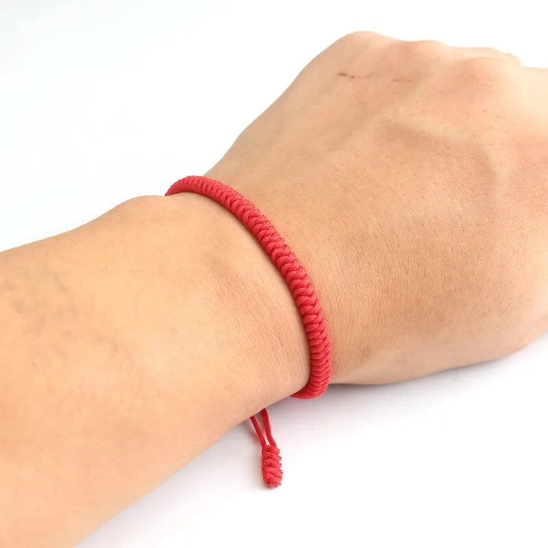 Red String Tibetan Good Luck Fortune Bracelet Kabbalah Evil Eye Protection Lucky