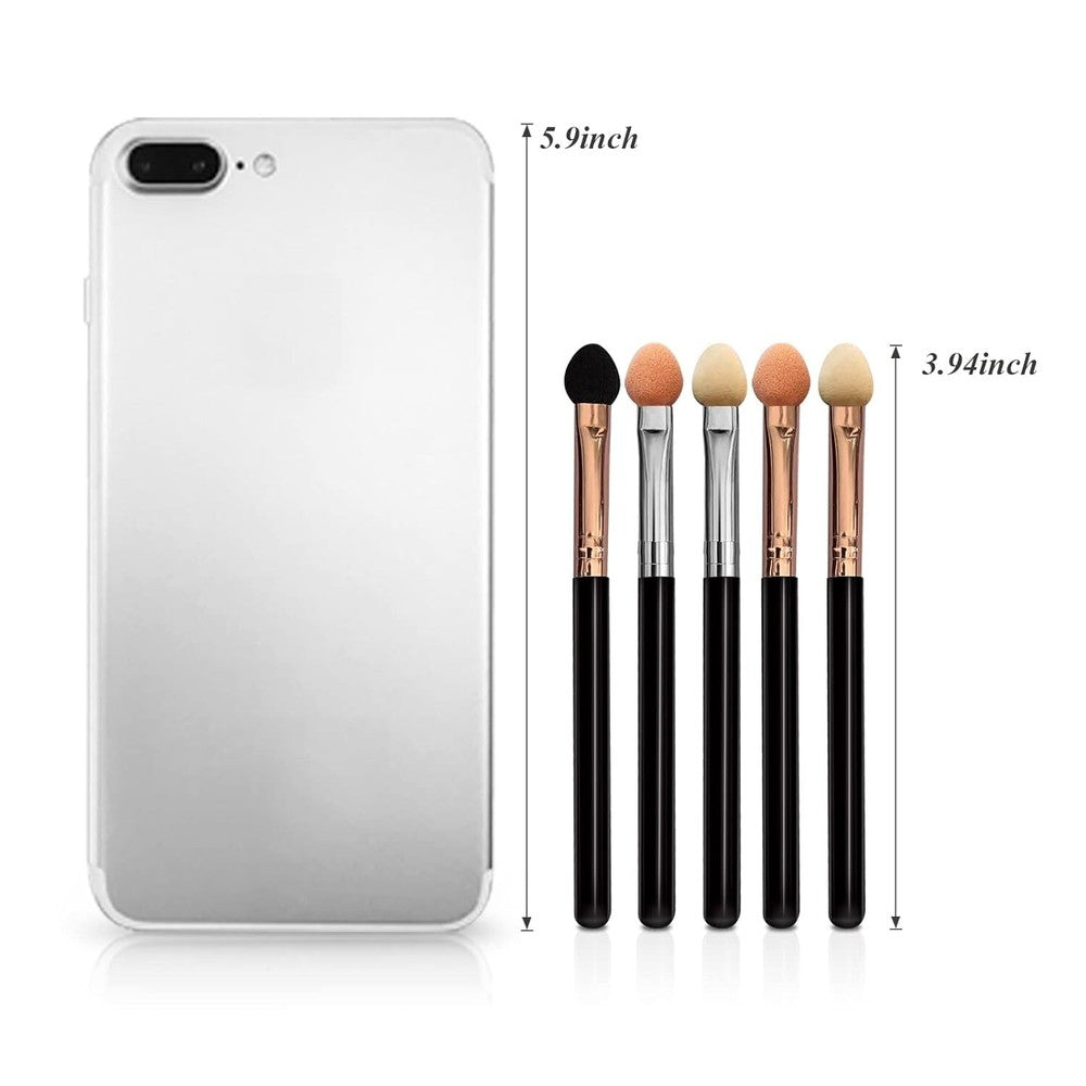 Eyeshadow Applicators Sponge Double Sided Reusable 5Pcs Professional ...